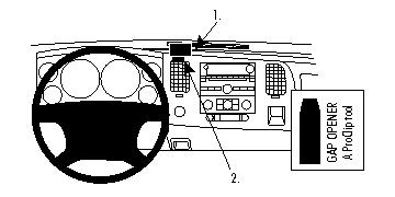 Brodit ProClip, Chevrolet Silverado 07-13 in der Gruppe Car-HiFi / Was passt in mein Auto / Chevrolet / Silverado bei BRL (240854020)