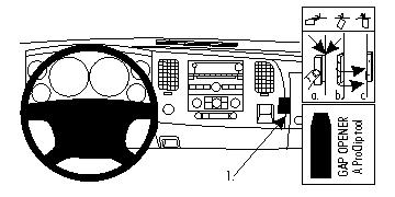 Brodit ProClip, Chevrolet Silverado 07-13 in der Gruppe Car-HiFi / Was passt in mein Auto / Chevrolet / Silverado bei BRL (240854021)
