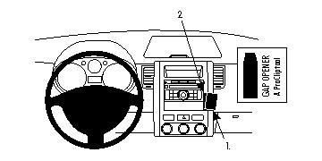 Nissan X-Trail 08-13, Winklig in der Gruppe Car-HiFi / Was passt in mein Auto / Nissan / X-trail bei BRL (240854066)