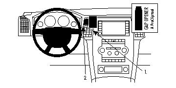 Brodit ProClip, Jeep Grand Cherokee 08-10 in der Gruppe Car-HiFi / Was passt in mein Auto / Jeep / Jeep Grand Cherokee bei BRL (240854106)
