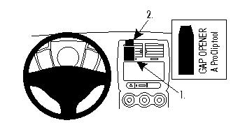 Brodit ProClip, Toyota Urban Cruiser 09-16 in der Gruppe Car-HiFi / Was passt in mein Auto / Toyota / Urban Cruiser bei BRL (240854111)
