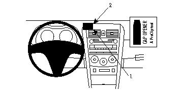 Brodit ProClip, Toyota Corolla 09-11 in der Gruppe Car-HiFi / Was passt in mein Auto / Toyota / Corolla / Corolla 2006-2012 bei BRL (240854164)