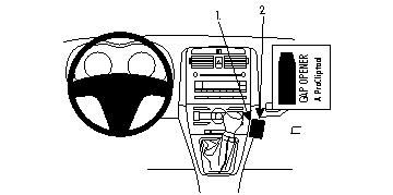 Toyota Corolla 08-11, Abgewinkelt in der Gruppe Car-HiFi / Was passt in mein Auto / Toyota / Corolla Verso / Corolla Verso 2001-2009 bei BRL (240854216)