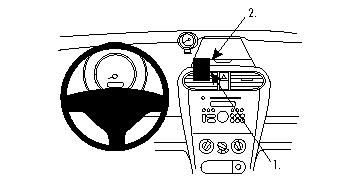 ProClip Monteringsbygel Opel Agila 08-15/Suzuki Splash 08-14, Zentriert in der Gruppe Car-HiFi / Was passt in mein Auto / Opel / Agila / Agila 2008-2015 bei BRL (240854220)