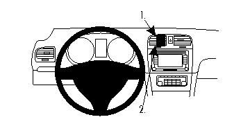 Volkswagen Golf VI 09-12, Zentriert in der Gruppe Car-HiFi / Was passt in mein Auto / Volkswagen / Golf / Golf Mk6 2009-2013 / Sonstiges Golf Mk6 2009-2013 bei BRL (240854260)