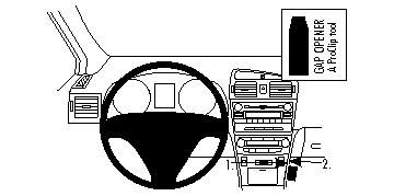 Toyota Avensis 09-15, Abgewinkelt in der Gruppe Car-HiFi / Was passt in mein Auto / Toyota / Avensis / Avensis 2009-2018 bei BRL (240854281)