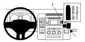 Dodge Ram 09-12, Abgewinkelt in der Gruppe Car-HiFi / Was passt in mein Auto / Dodge / Dodge RAM bei BRL (240854302)