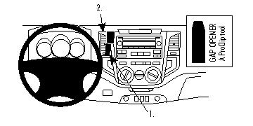 Brodit ProClip, Toyota HiLux 10-11 in der Gruppe Car-HiFi / Was passt in mein Auto / Toyota / Hilux / Hilux 2005-2015 bei BRL (240854436)