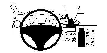 Brodit ProClip, Peugeot 5008 10-17 in der Gruppe Car-HiFi / Was passt in mein Auto / Peugeot / Peugeot 5008 bei BRL (240854439)