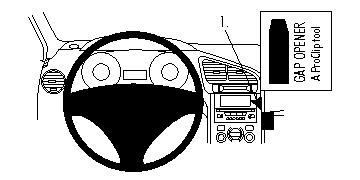Brodit ProClip, Peugeot 5008 10-17 in der Gruppe Car-HiFi / Was passt in mein Auto / Peugeot / Peugeot 5008 bei BRL (240854440)