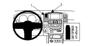 Nissan Pathfinder 10-12, Mitte in der Gruppe Car-HiFi / Was passt in mein Auto / Nissan / Pathfinder bei BRL (240854658)