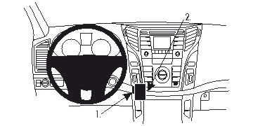Hyundai i40 12-15, Zentriert in der Gruppe Car-HiFi / Was passt in mein Auto / Hyundai / I40 / I40 2011-2019 bei BRL (240854685)