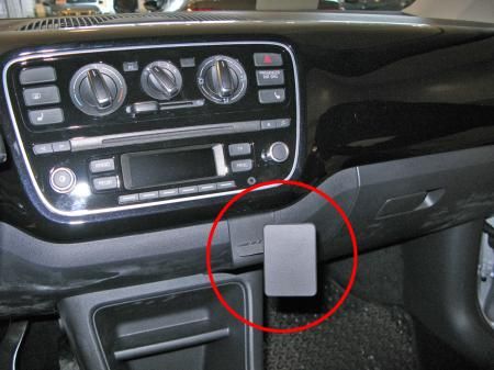 ProClip Montagehalterung Seat Mii 12-15, Abgewinkelt in der Gruppe Car-HiFi / Was passt in mein Auto / Seat / Mii bei BRL (240854737)