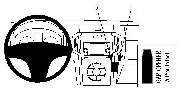 Brodit ProClip, Isuzu D-Max 12-20 in der Gruppe Car-HiFi / Was passt in mein Auto / Isuzu / Isuzu D-Max bei BRL (240854799)