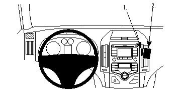 Hyundai i30 08-12, Abgewinkelt in der Gruppe Car-HiFi / Was passt in mein Auto / Hyundai / I30 / I30 2007-2012 bei BRL (240854810)