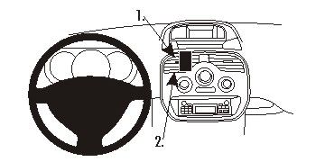 ProClip-Montagehalterung Renault Kangoo 13-15, zentriert in der Gruppe Car-HiFi / Was passt in mein Auto / Renault / Kangoo / Kangoo 2007-2020 bei BRL (240854939)