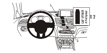 Brodit ProClip, Audi Q3 12-18 in der Gruppe Car-HiFi / Was passt in mein Auto / Audi / Audi Q3 / Audi Q3 2011-2018 bei BRL (240854950)
