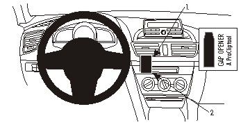 ProClip-Montagehalterung Mazda 3 14-15, zentriert in der Gruppe Car-HiFi / Was passt in mein Auto / Mazda / Mazda 3 / Mazda 3 2014-2018 bei BRL (240854966)
