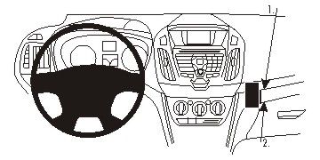 Ford Transit Connect/Tourneo Connect 14-15, gewinkelt in der Gruppe Car-HiFi / Was passt in mein Auto / Ford / Transit / Transit 2014-2019 bei BRL (240854991)