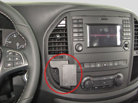 Brodit ProClip, Mercedes Benz Vito 15-23 in der Gruppe Car-HiFi / Was passt in mein Auto / Mercedes / Vito / Vito 2019-2024 bei BRL (240855197)