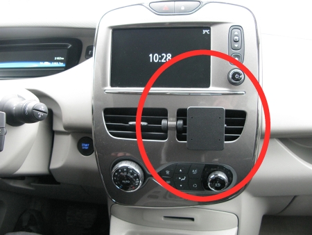 Brodit ProClip, Renault Zoe 14-19 in der Gruppe Car-HiFi / Was passt in mein Auto / Renault / Zoe / Zoe 2013-2020 bei BRL (240855405)