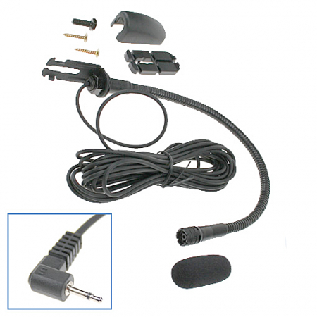 Schwanenhalsmikrofon mit 3,5 mm, 6 Meter Kabel in der Gruppe Zubehör bei BRL (240CACHFM03)