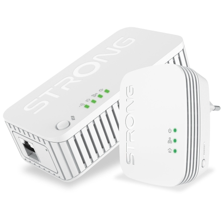 Strong POWERLWF1000DUOMINI, Powerline Wi-Fi 1000 Kit Mini in der Gruppe Neuheiten bei BRL (260POWERLWF1000DUOMINI)
