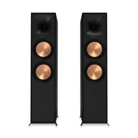 Klipsch R-800F Standlautsprecher, schwarzes Paar in der Gruppe Heim-Audio / Lautsprecher / Standlautsprecher bei BRL (288R800F)
