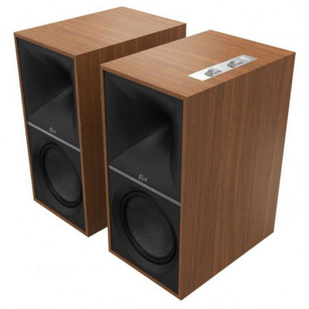 Klipsch The Nines, aktive Regallautsprecher, Walnuss in der Gruppe Heim-Audio / Lautsprecher / Bluetooth-Lautsprecher bei BRL (288THENINESWA)