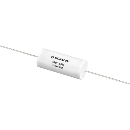 Monacor MKTA-100 MKT-Folienkondensator, 10 µF, 250 V in der Gruppe Heim-Audio / Zubehör / Komponenten bei BRL (290MKTA100)