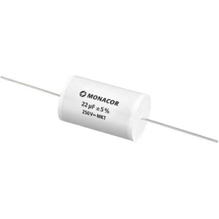 Monacor MKTA-220 MKT-Folienkondensator, 22 µF, 250 V in der Gruppe Heim-Audio / Zubehör / Komponenten bei BRL (290MKTA220)