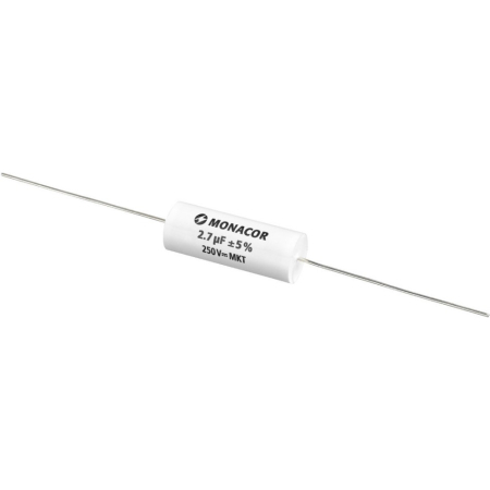 Monacor MKTA-27 MKT-Folienkondensator, 2.7 µF, 250 V in der Gruppe Heim-Audio / Zubehör / Komponenten bei BRL (290MKTA27)