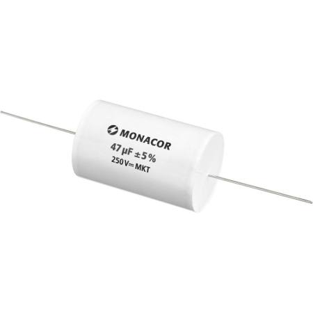 Monacor MKTA-470 MKT-Folienkondensator, 47 µF, 250 V in der Gruppe Heim-Audio / Zubehör / Komponenten bei BRL (290MKTA470)