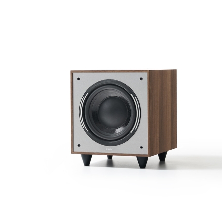 Elipson Horus 8S Walnut/Dark Grey, aktiver Subwoofer in der Gruppe Heim-Audio / Lautsprecher / Subwoofer bei BRL (303ELIHOR8SWNDG)