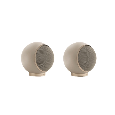 Elipson Planet M Kugellautsprecher beige, Paar in der Gruppe Heim-Audio / Lautsprecher / Regallautsprecher bei BRL (303ELIPLAM2SD)
