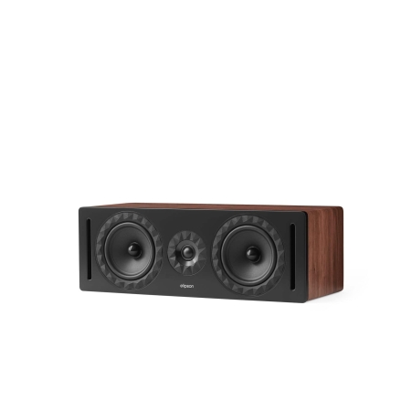 Elipson Prestige Facet II 14C Centerlautsprecher, Nussbaum in der Gruppe Heim-Audio / Lautsprecher / Centerlautsprecher bei BRL (303PF214CWNBK)