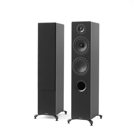 Elipson Prestige Facet II 14F Standlautsprecher, mattschwarz, Paar in der Gruppe Heim-Audio / Lautsprecher / Standlautsprecher bei BRL (303PF214FMBK)
