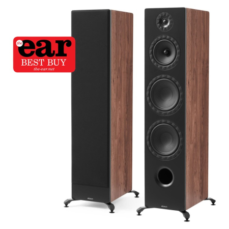 Elipson Prestige Facet II 24F Standlautsprecher, Nussbaum, Paar in der Gruppe Heim-Audio / Lautsprecher / Standlautsprecher bei BRL (303PF224FWNBK)