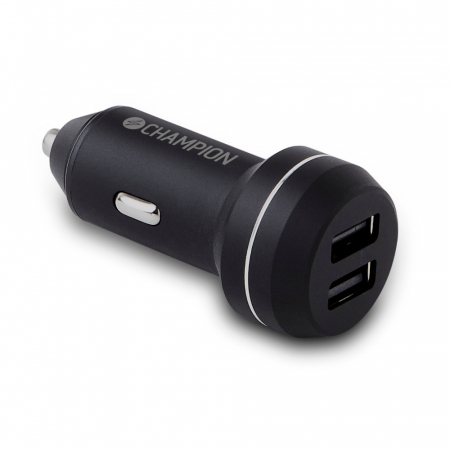 Champion USB-Autoladegerät 2-Port, 24W in der Gruppe Car-HiFi / Smartphone im Auto / Smartphone-Zubehör bei BRL (31094842CH)
