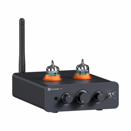 Fosi Audio P3 Röhrenvorverstärker mit Bluetooth & Kopfhörerverstärker in der Gruppe Heim-Audio / Verstärker / Stereo-Vorverstärker bei BRL (317P3)