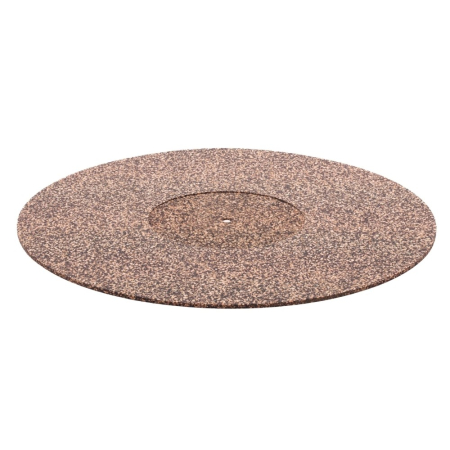 Analogis Mat One Plattentellerauflage aus Kork/Gummi, braun in der Gruppe Heim-Audio / Zubehör / Plattenspielerzubehör bei BRL (320MATONE)