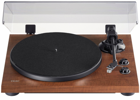 Teac TN-280BT-A3, Plattenspieler mit AT-3600L-Tonabnehmer, BT & RIAA-Stufe, Walnuss in der Gruppe Heim-Audio / HiFi / Plattenspieler bei BRL (350TN280BTA3WA)