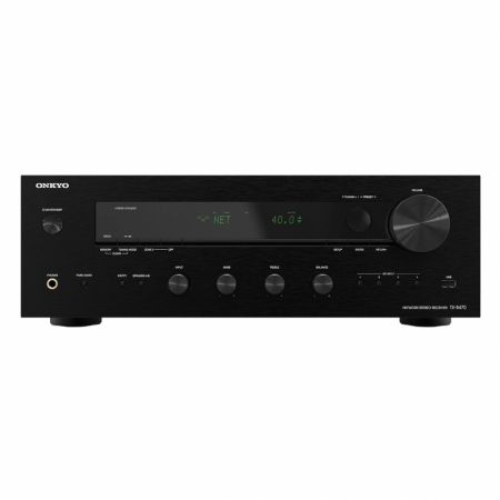 Onkyo TX-8470 Stereoverstärker mit Netzwerk, HDMI & mehr, schwarz in der Gruppe Heim-Audio / Verstärker / Stereo-Verstärker bei BRL (350TX8470)