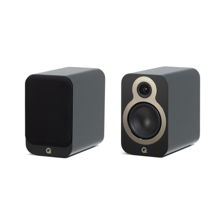 Q Acoustics 3020c Regallautsprecher, matt schwarz in der Gruppe Heim-Audio / Lautsprecher / Regallautsprecher bei BRL (400QA3322)