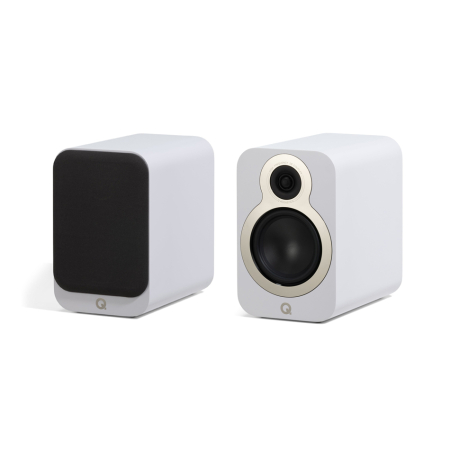Q Acoustics 3020c Regallautsprecher, matt weiß in der Gruppe Heim-Audio / Lautsprecher / Regallautsprecher bei BRL (400QA3324)