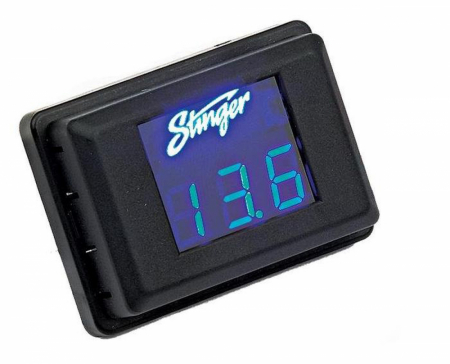 Universelles Stinger-Voltmeter, blaues Display in der Gruppe Car-HiFi / Zubehör / Voltmeter bei BRL (400SVMB)