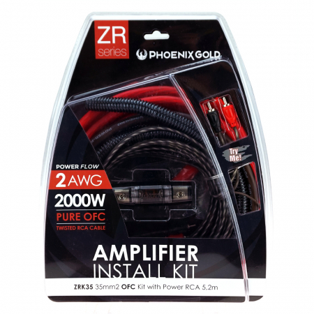 Phoenix Gold ZRK35, 35mm2 100% Kupfer Kabelkit in der Gruppe Car-HiFi / Kabel / Kabelsets bei BRL (409ZRK35)