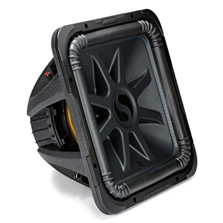 Kicker Solo-Baric L7S154, quadratischer 15-Zoll-Subwoofer, 2x4 Ohm in der Gruppe Car-HiFi / Bass / Subwoofer bei BRL (41044L7S154)