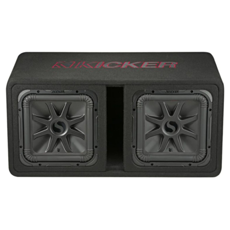 Kicker Solo-Baric DL7R122, 2 x 12 Zoll Subwoofer-Gehäuse, 2 Ohm in der Gruppe Car-HiFi / Bass / Passiver Subwoofer bei BRL (41045DL7R122)