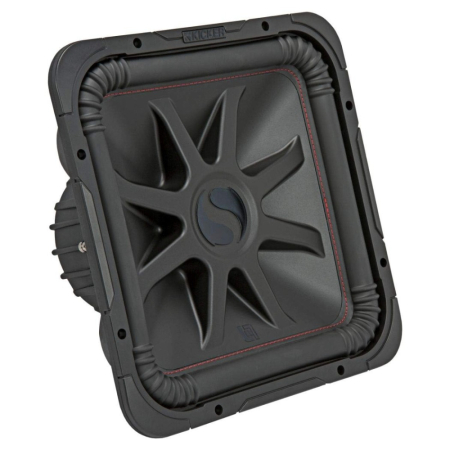 Kicker Solo-Baric L7R154, quadratischer 15-Zoll-Subwoofer, 2 × 4 Ohm in der Gruppe Car-HiFi / Bass / Subwoofer bei BRL (41045L7R154)